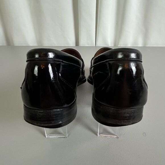 Allen Edmonds men’s Classic Black Leather Loafers Walden size 9B main image 4